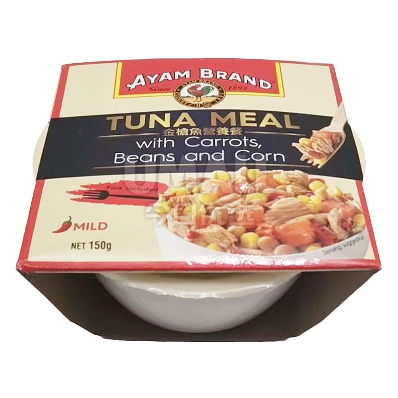 Ayam-Brand-Tuna-Meal-with-Carrots,-Beans-and-Corn---Mild,-150g-1