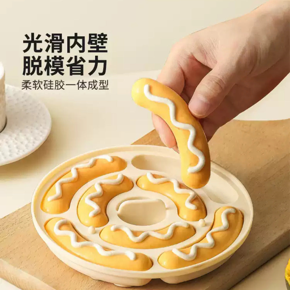 Modern-Sweethome-Food-Grade-Silicone-Steamed-Cake-Mold-–-Cute-Animal-Shapes,-16-×-15-×-3-cm-2