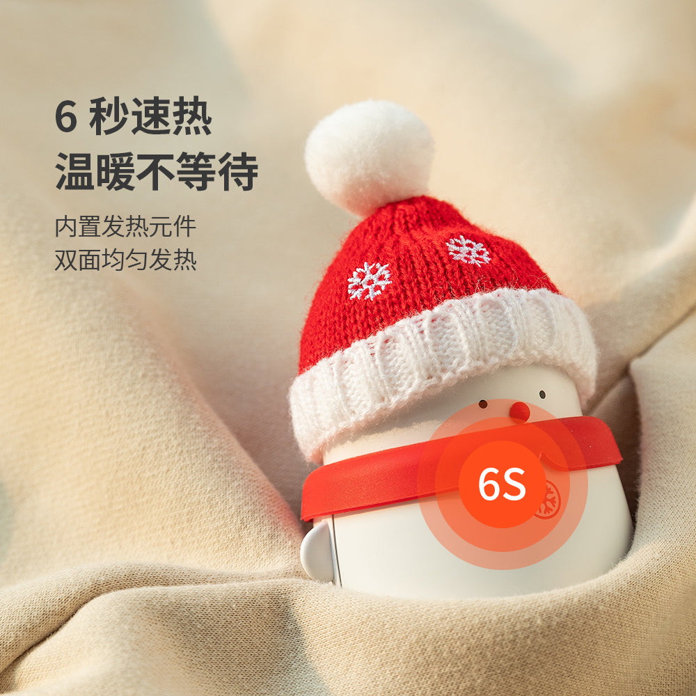 Fasola-Snowman-Hand-Warmer-&-Power-Bank---Red-1