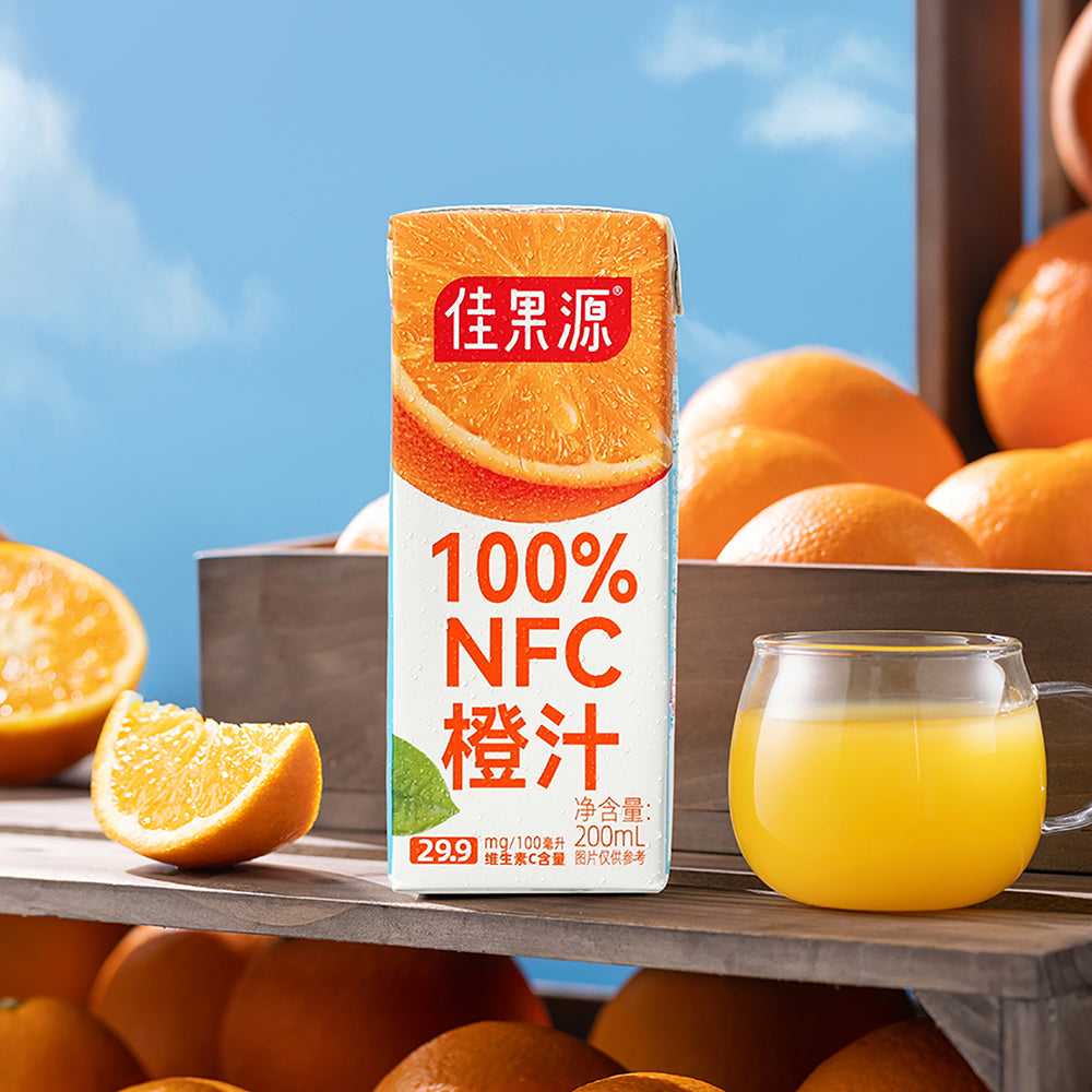 Jia-Guo-Yuan-100%-NFC-Orange-Juice---200ml-x-25-Pack-1