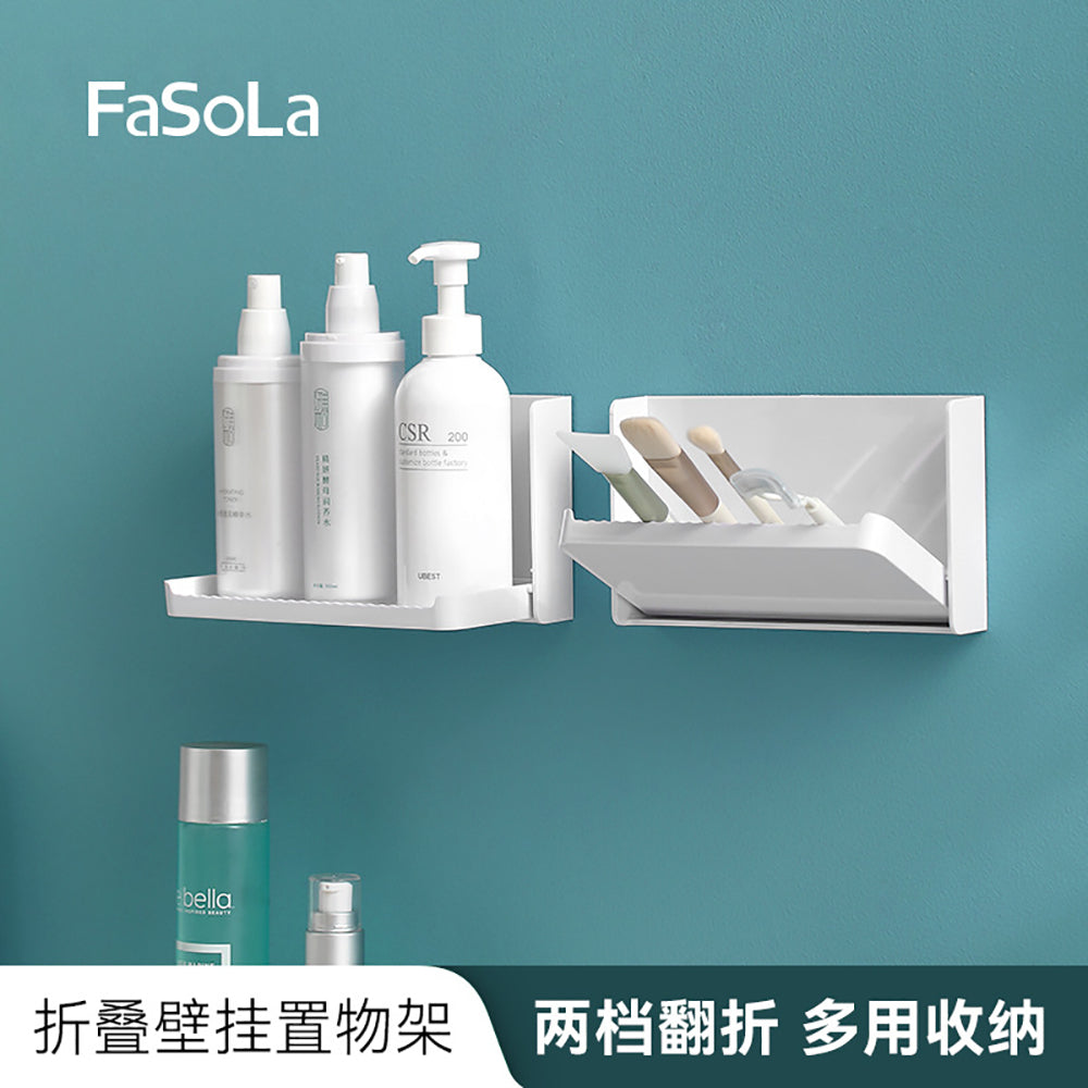 FaSoLa-Foldable-Wall-Mounted-Storage-Shelf---White-1