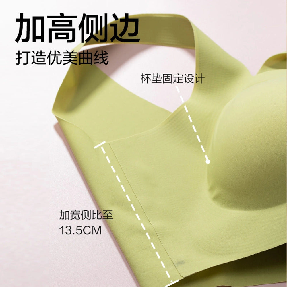 YANXUAN-YUNISHAPE-Women’s-Seamless-Wireless-Bra-–-Pink-Nude,-One-Size-2