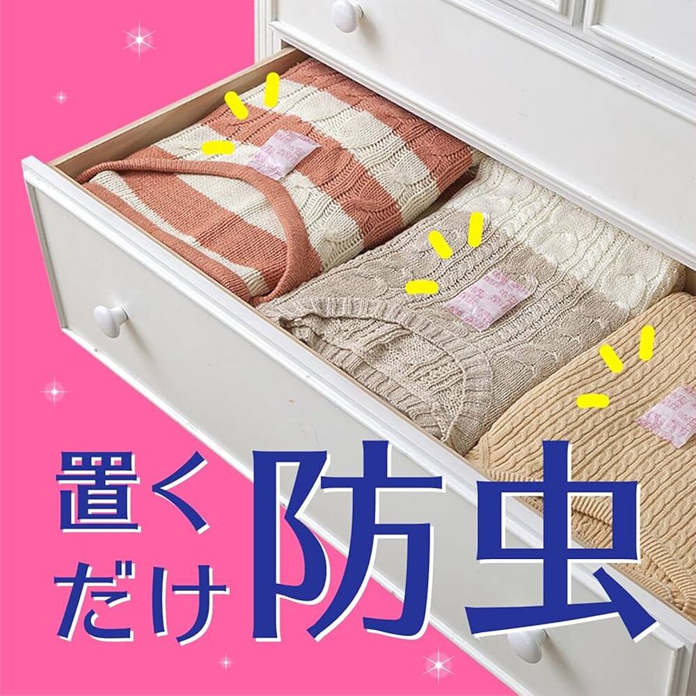 Earth-Pirepara-Snoopy-Sweet-Floral-Moth-Repellent-Sachets-–-48-Pack---for-Closets-&-Drawers-2