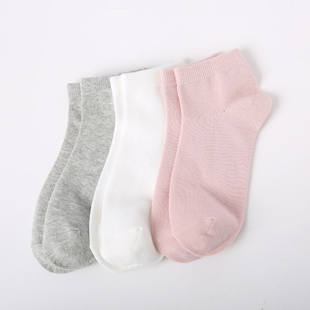 FaSoLa-Japanese-Style-Short-Cotton-Socks-for-Women---White,-2-Pairs-1