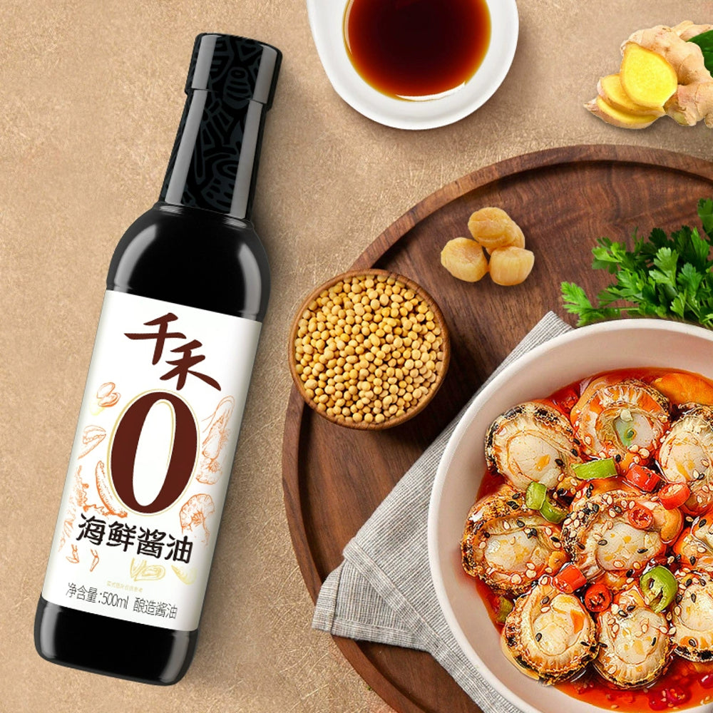 Qianhe-Seafood-Soy-Sauce-(Zero-Additives)-500ml-2