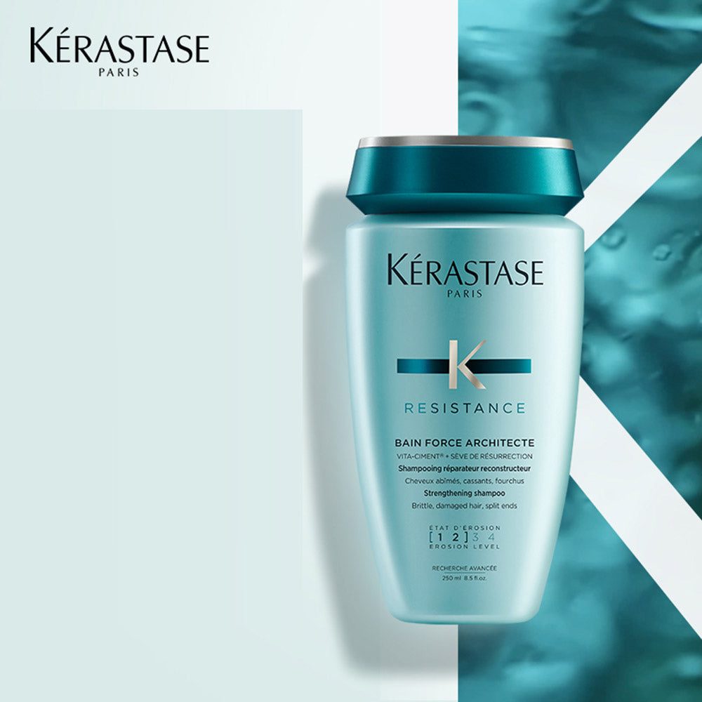 Kerastase Resistance Bain Force Architecte Strengthening Shampoo - 250ml