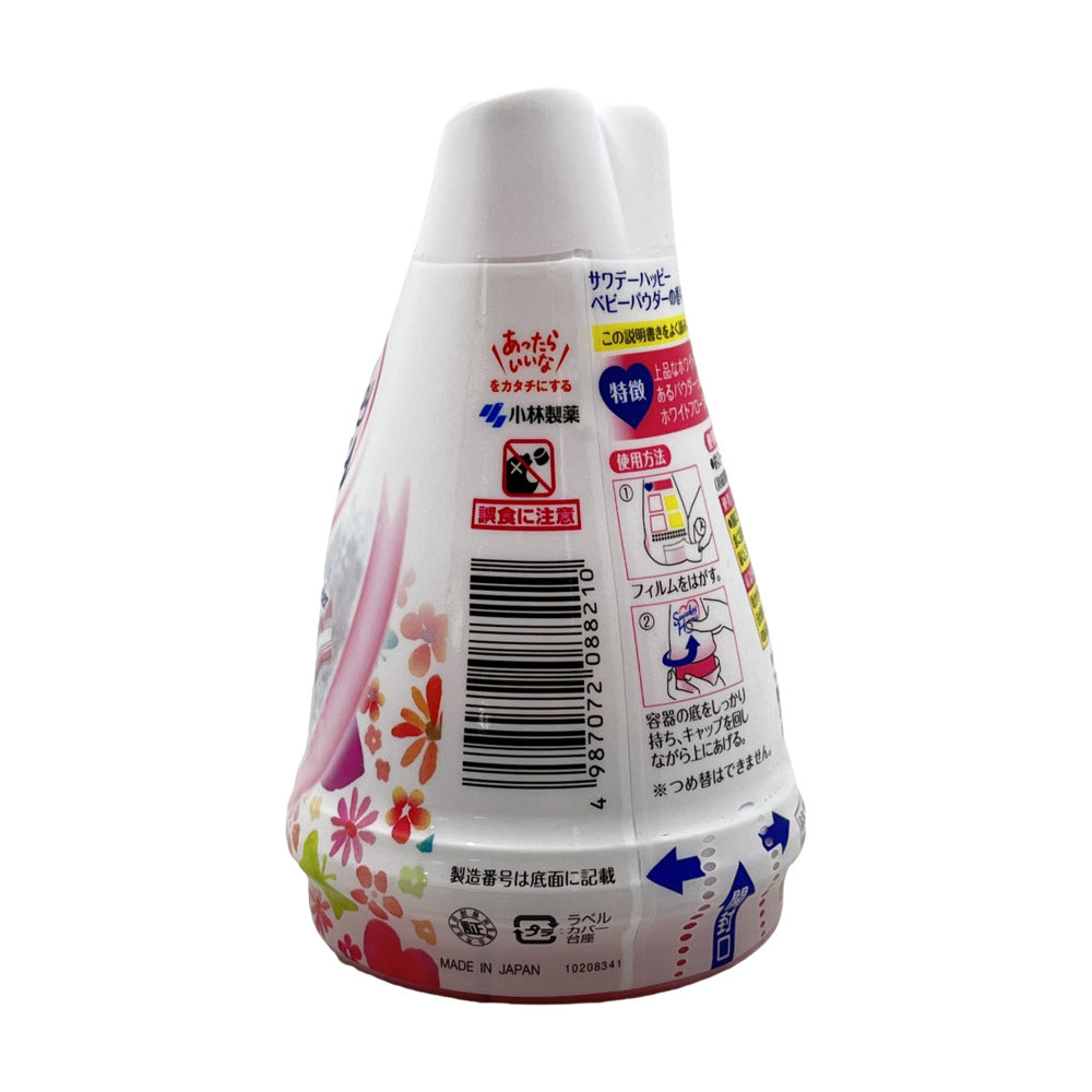 Kobayashi-Sawaday-Happy-Solid-Air-Freshener---Baby-Powder-120g---Odor-Neutralizer-2