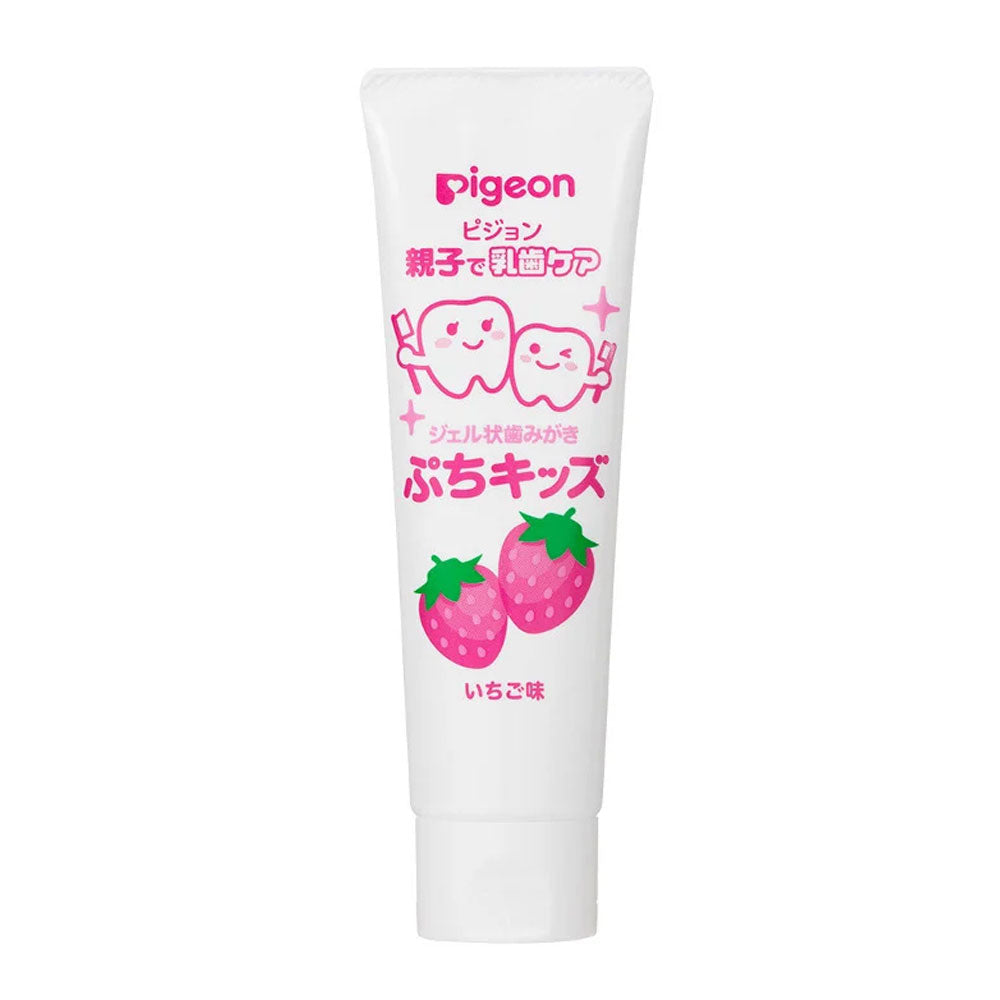 Pigeon-Strawberry-Flavor-Gel-Toothpaste-for-Kids---Suitable-for-1.5-Years-and-Up-1