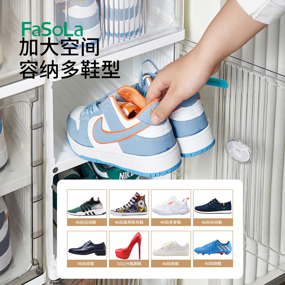 FaSoLa-Foldable-Shoe-Box---White,-4-Layers-1