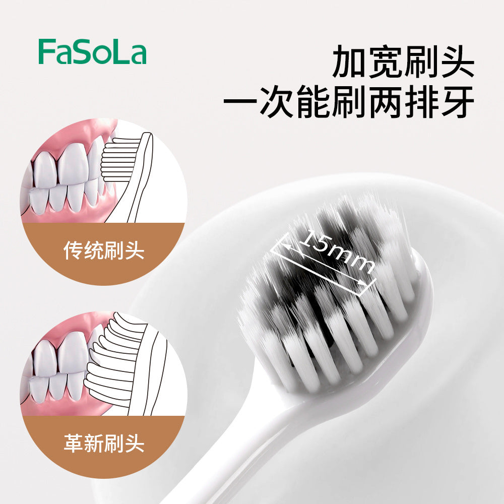 FaSoLa-Triple-Silk-Toothbrush---Mixed-Colors,-4-Pack-1