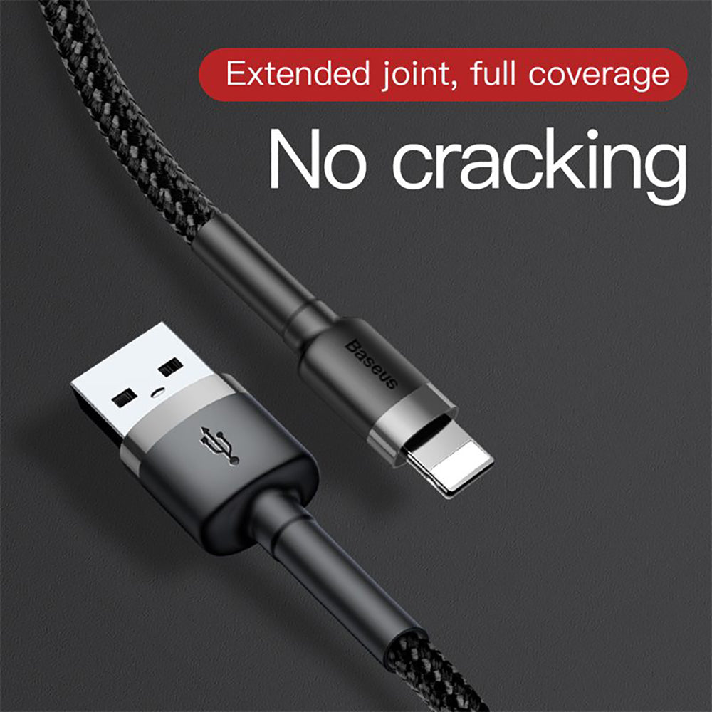 Baseus-Cafule-USB-to-Lightning-Cable-2.4A-0.5M---Space-Gray-&-Black-1