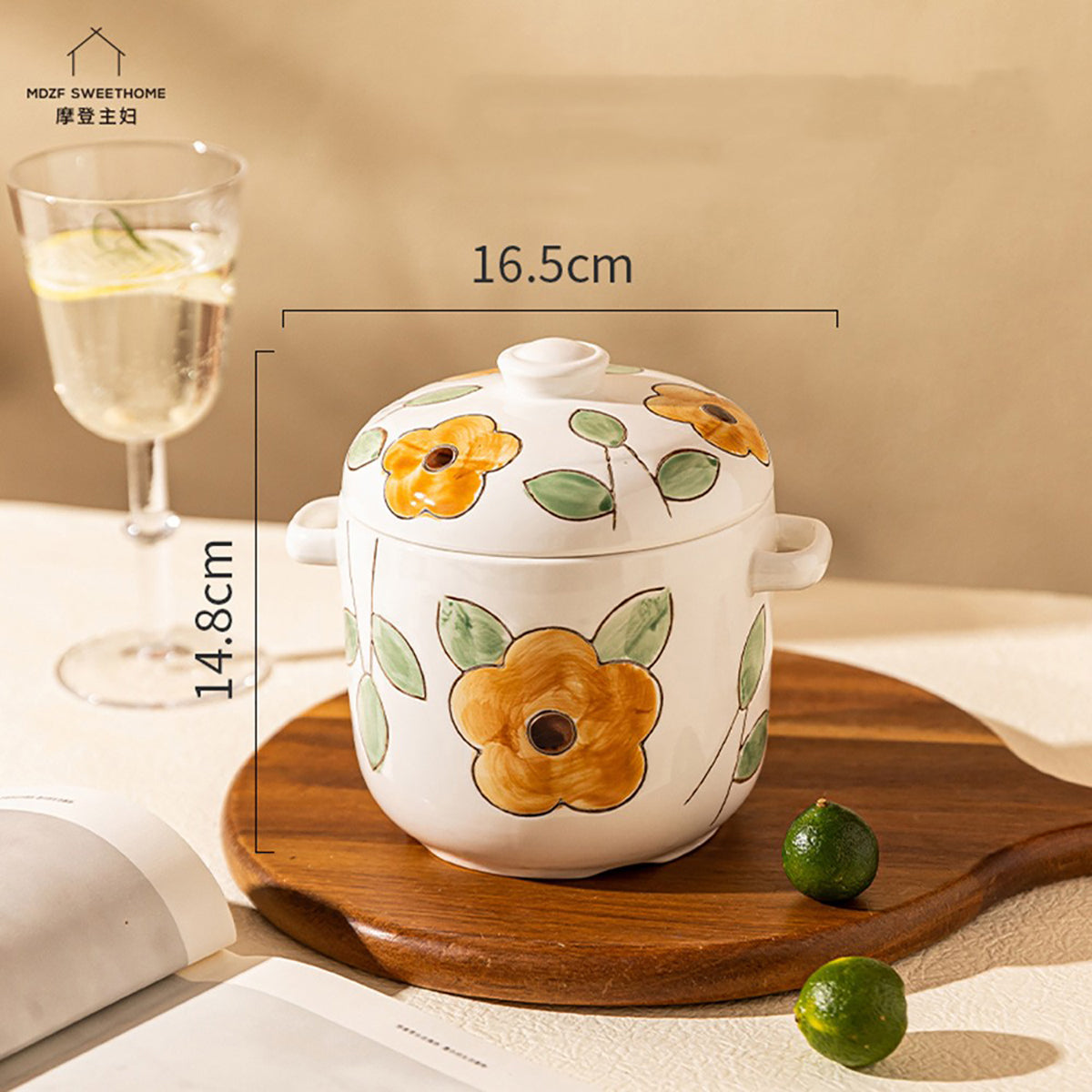 Modern-Housewife-Yellow-Flower-Stew-Pot---Large-800ml-1