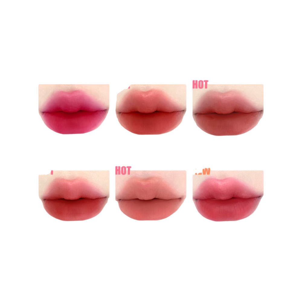 Judydoll-Cream-to-Powder-Lip-Tint-2.6-ml-–-Soft-Matte-Blurring-Cushion-Lip-Mousse,-4-Shades-2