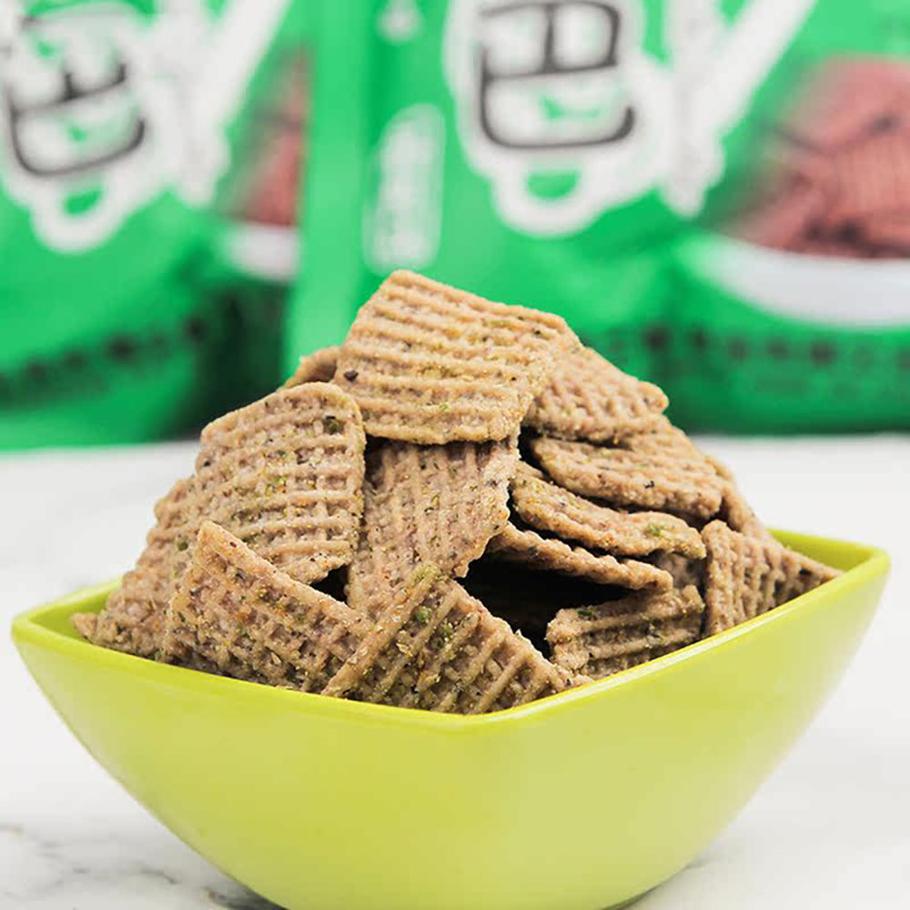 Sha-Er-Ge-Black-Rice-Chips---Scallion-Flavor,-100g-1