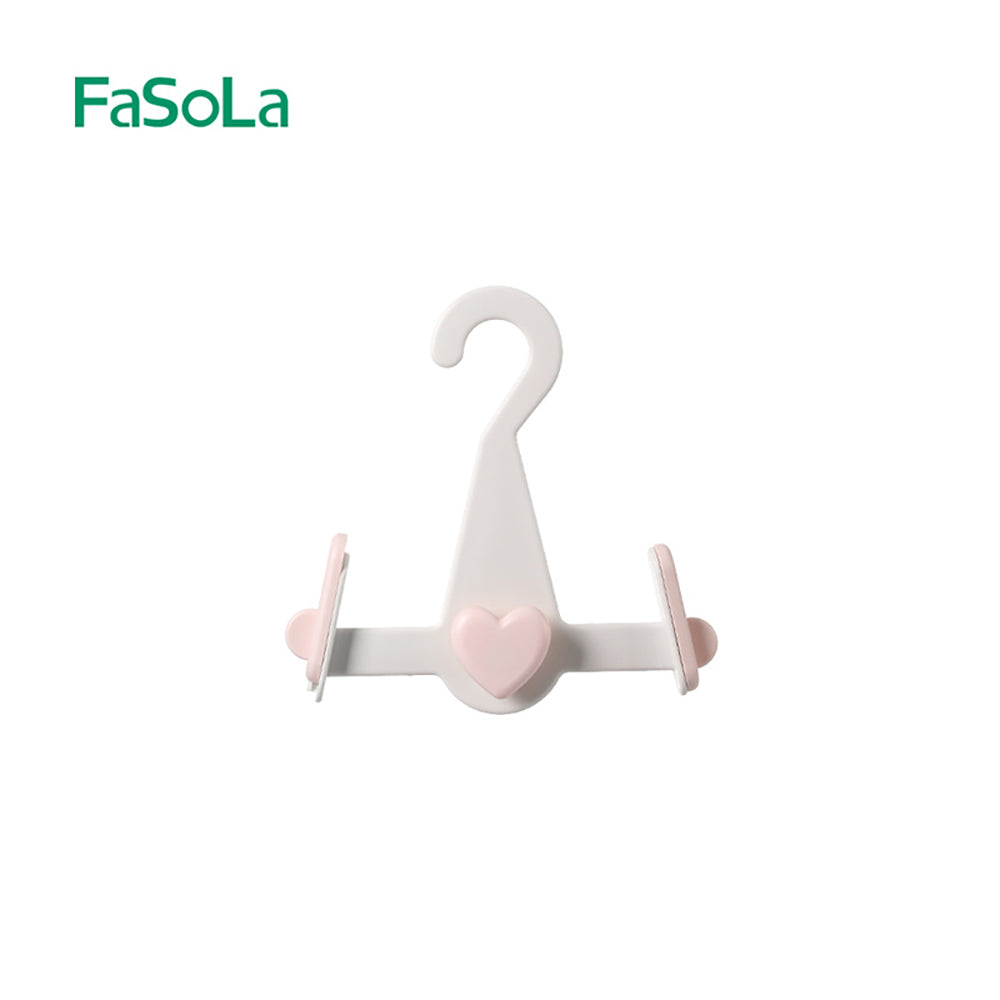 FaSoLa-Children's-Adjustable-Shoe-Drying-Rack---White-and-Pink-1