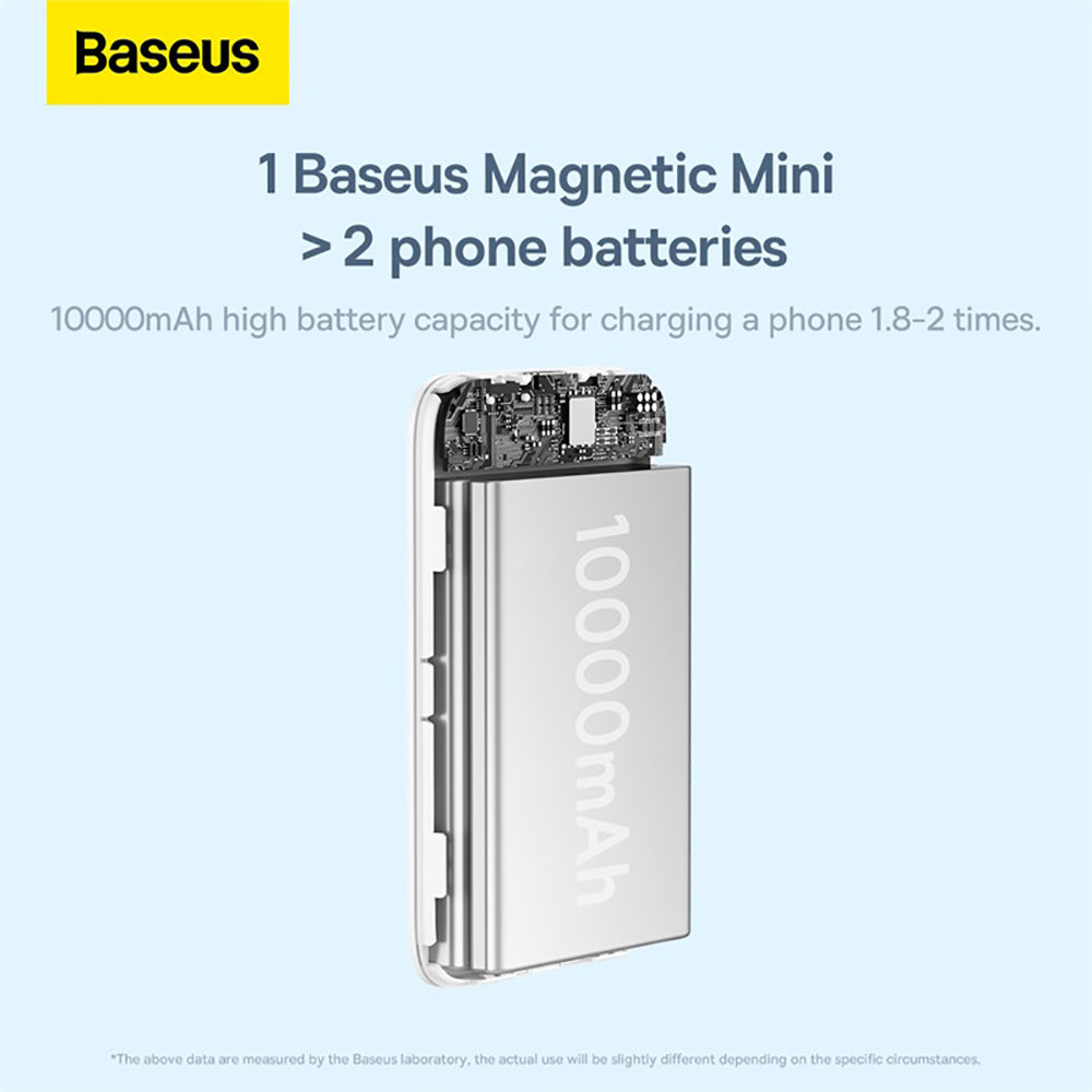 Baseus-Magnetic-Mini-Wireless-Fast-Charge-Power-Bank-10000mAh-20W---Starlight-White-1