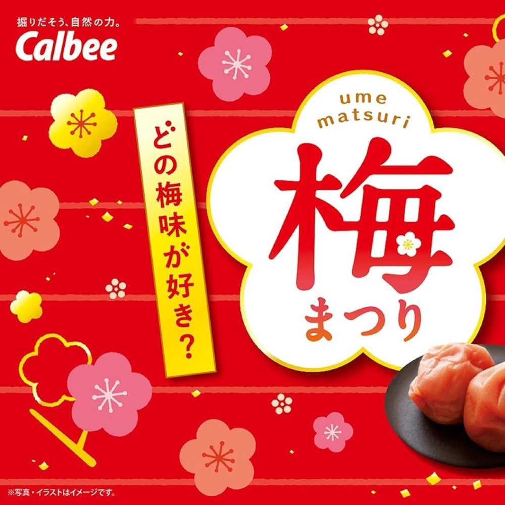 Calbee-Kata-Age-Potato-Chips---Ume-(Pickled-Plum)-Flavor-60g-–-Extra-Crunchy-Japanese-Kettle-Cooked-Snack-2