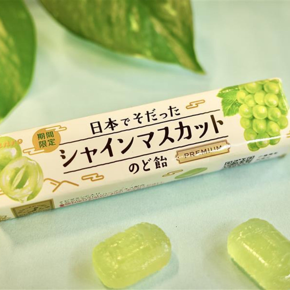 Kanro-Premium-Shine-Muscat-Throat-Candy---11-Pieces,-43g-2