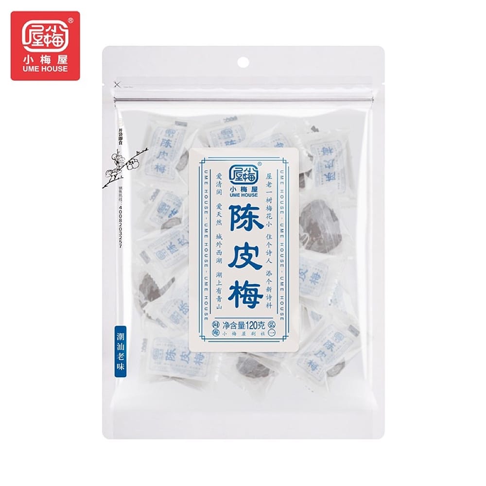 Xiaomeiwu-Dried-Tangerine-Peel-Plums-120g-1