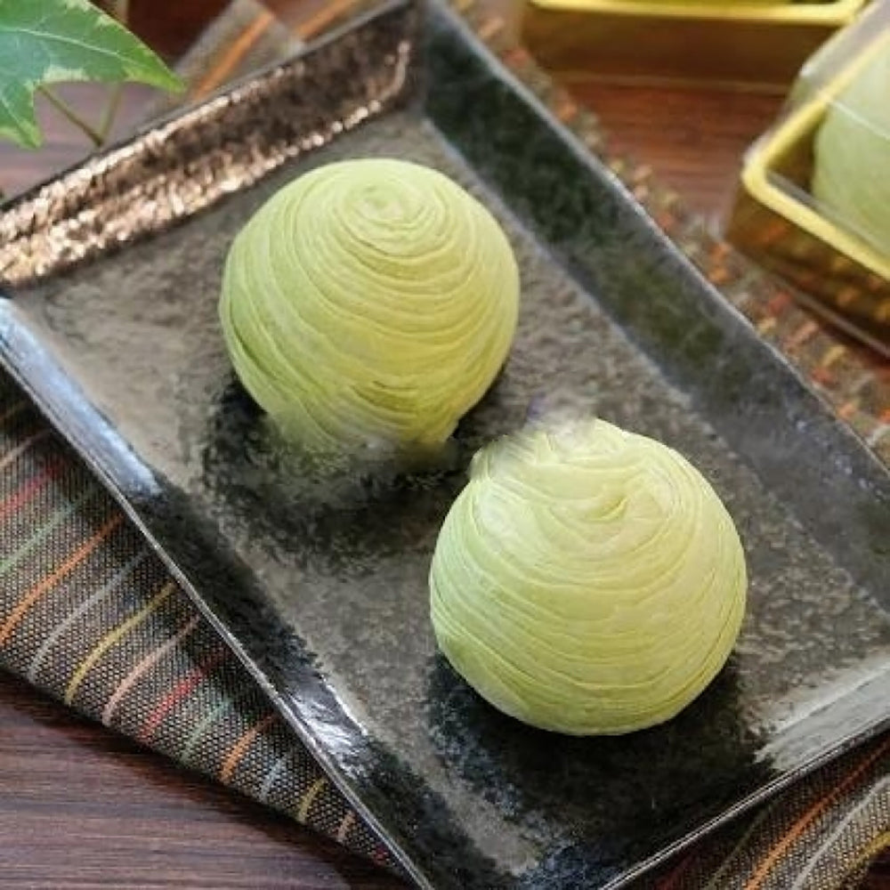 Isabelle-Green-Tea-Mochi-with-Red-Bean---4-Pieces,-172g-1