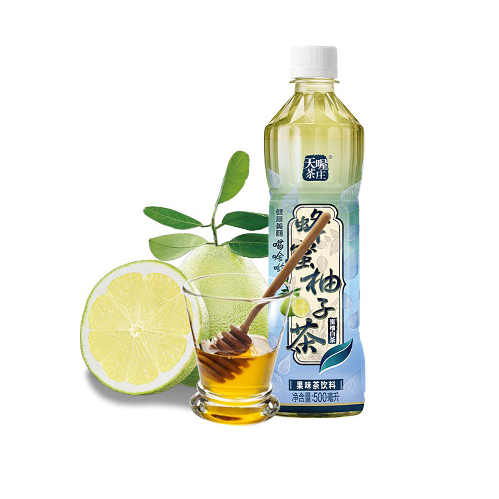 [Full-Case]-Tenwow-Honey-Pomelo-White-Tea-500ml-x-15-per-Case-1