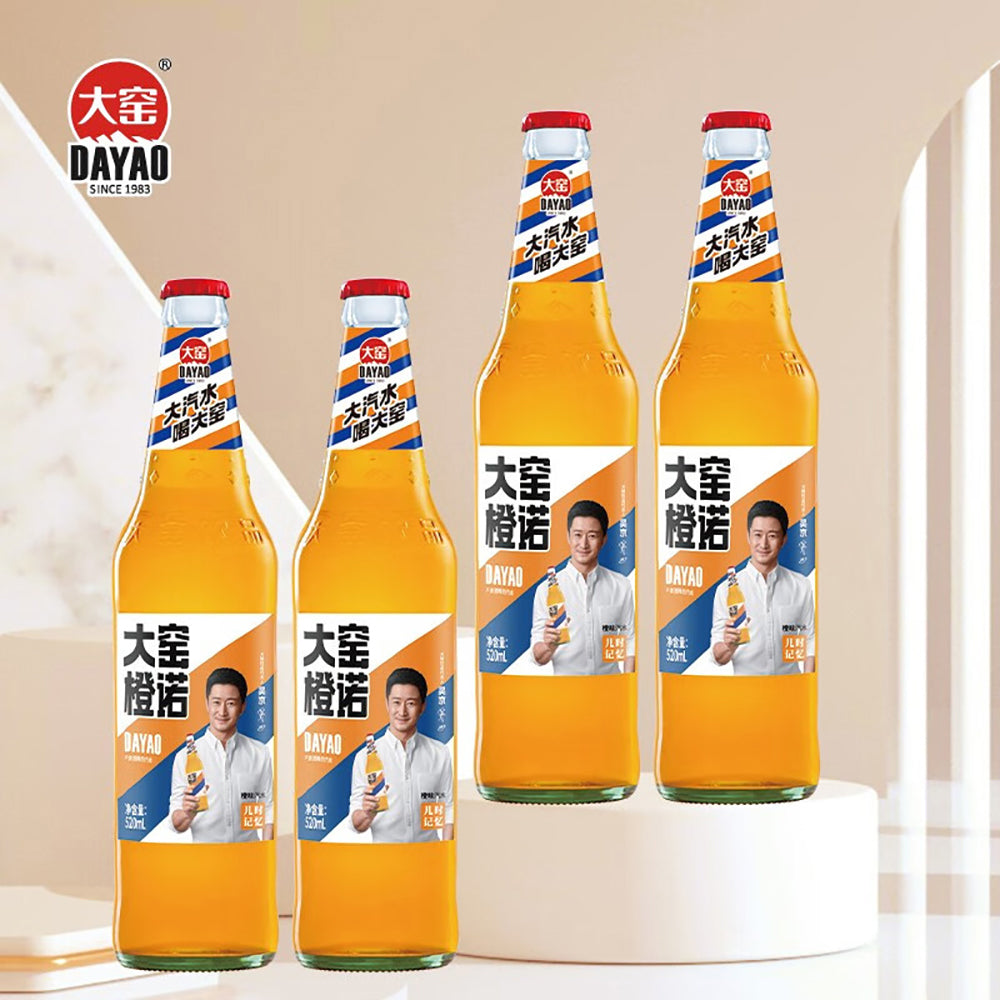 Dayao-Orange-Flavored-Soda---Glass-Bottle-520ml-1