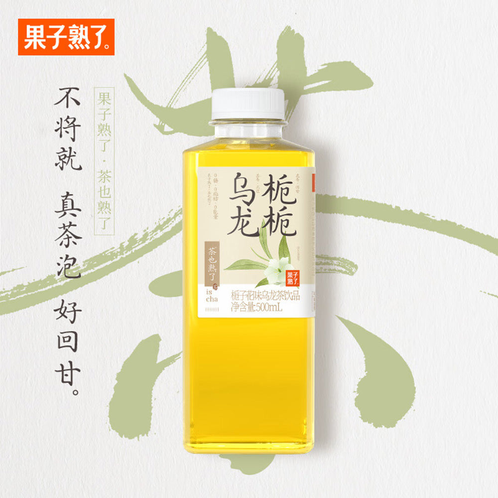 Guozishule-Gardenia-Oolong-Tea---Gardenia-Flavor,-500ml*15-Bottles/Box-1