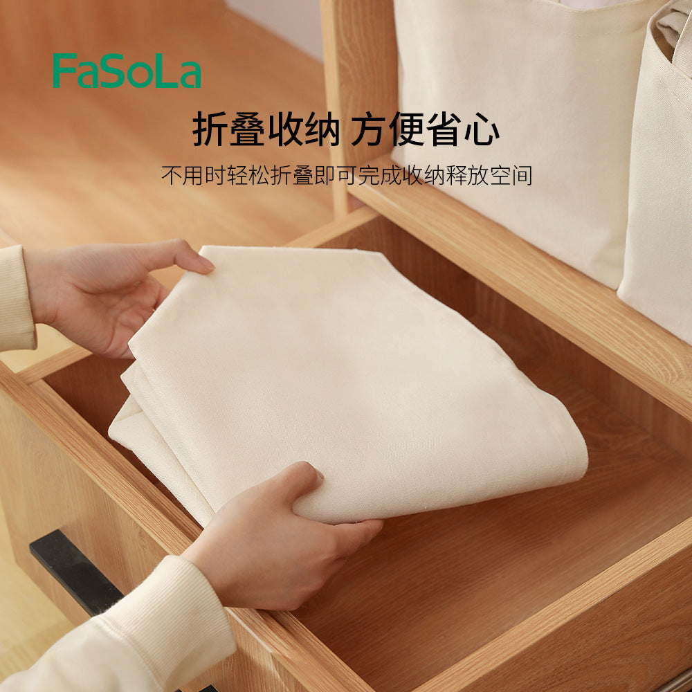 FaSoLa-Fabric-Storage-Bag---Medium,-Off-White,-24*24*22cm-1