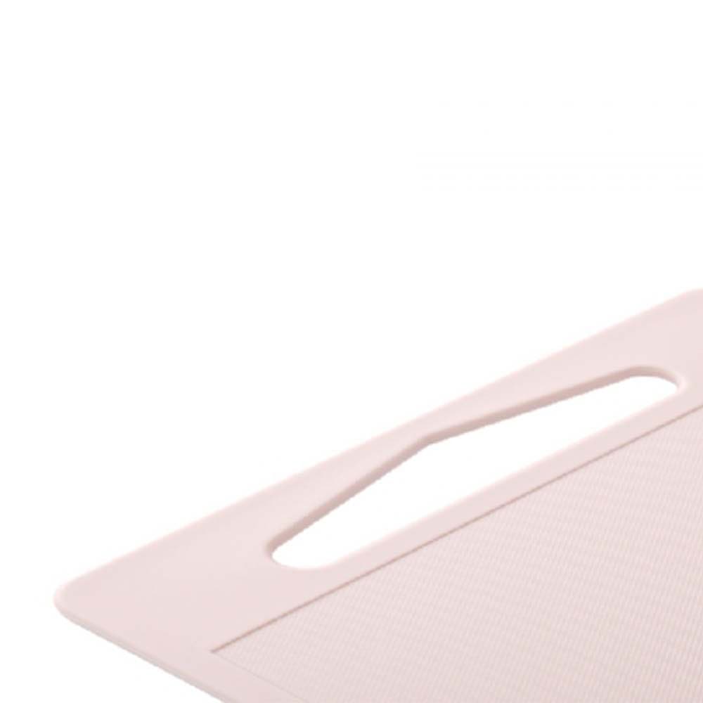 FaSoLa-Home-Plastic-Cutting-Board---Square,-Pink,-34.4*25*0.8cm-1