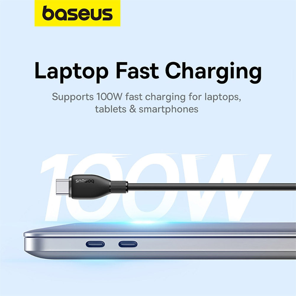 Baseus-Pudding-Series-Fast-Charging-Cable-Type-C-to-Type-C-100W-1.2m---Starry-Black-1