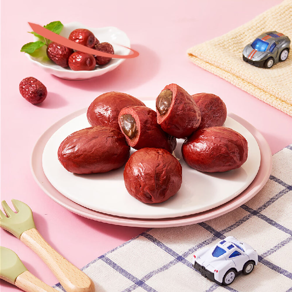 Guangzhou-Restaurant-Frozen-Red-Date-Shaped-Buns---9pcs,-225g-1