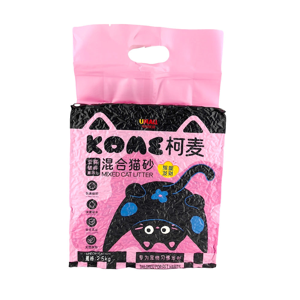 Kome-X-Umall-Bentonite-Tofu-Cat-Litter---2.5kg-1