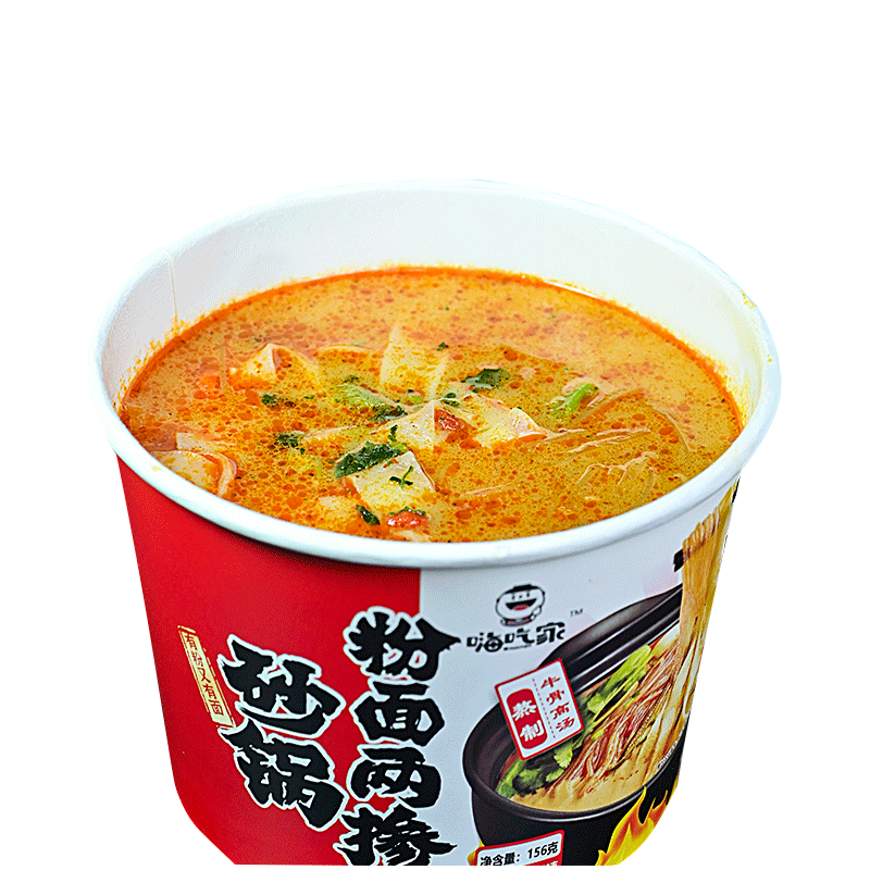 Haichijia-Spicy-Beef-Flavor-Instant-Pot-Noodles-&-Vermicelli---156g-1