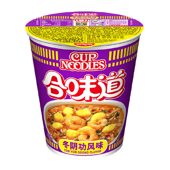 Mì Ly Nissin Cup Noodles Tom Yum Goong 73 g – mì Thái chua cay vị tôm