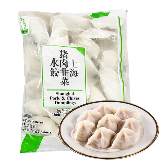 Frozen TianShun Pork and Chive Dumplings 600g [Limit 1 PP]