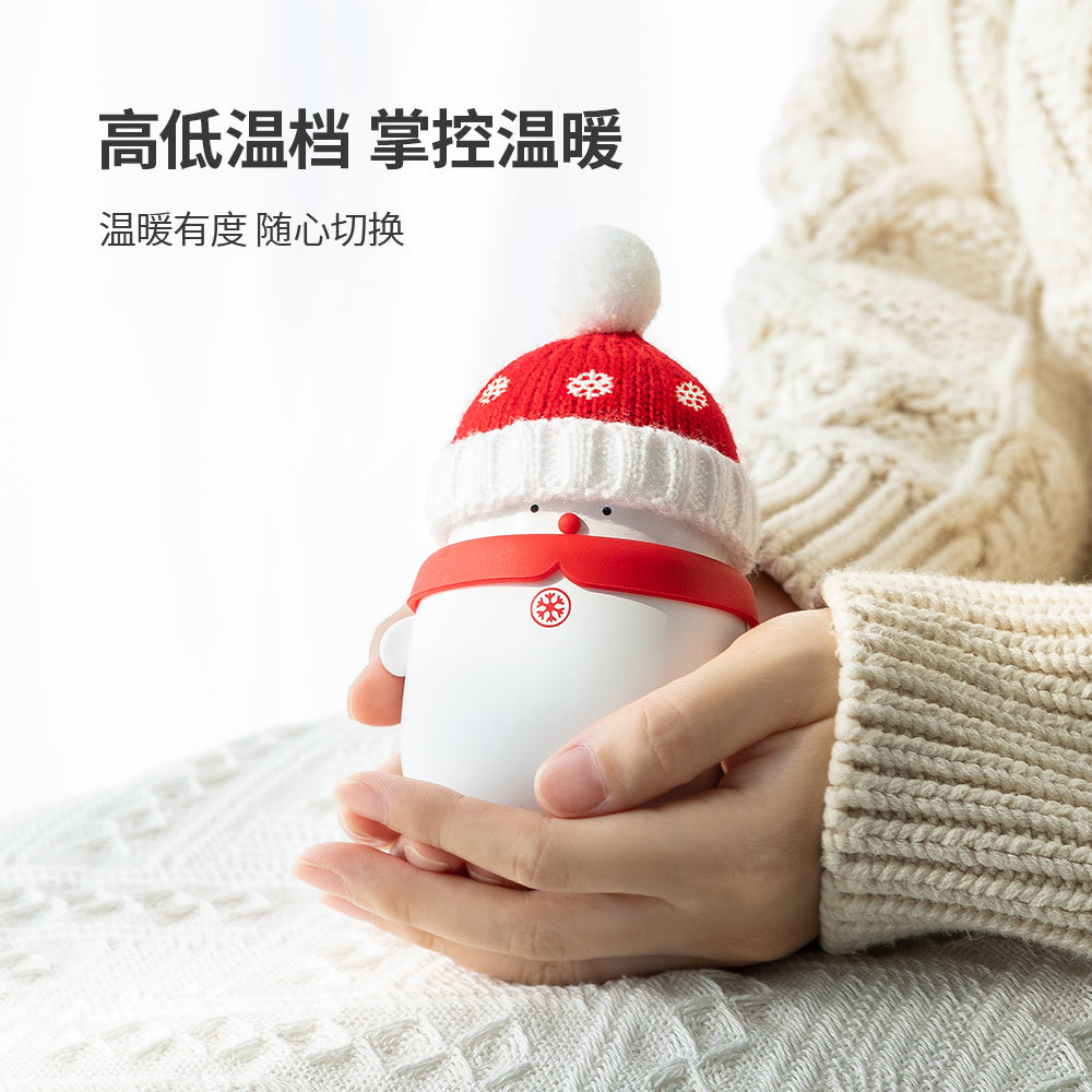 Fasola-Snowman-Hand-Warmer-&-Power-Bank---Red-1