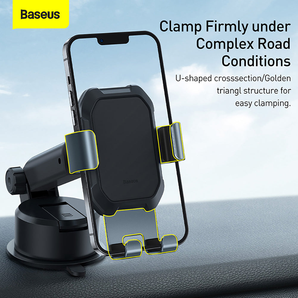 Baseus-Tank-Gravity-Car-Mount-Holder-with-Suction-Base---Rust-Black-1