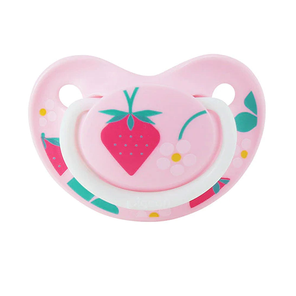 Pigeon-Baby-Pacifier-S-Size---Strawberry-Flavor,-Pink-1