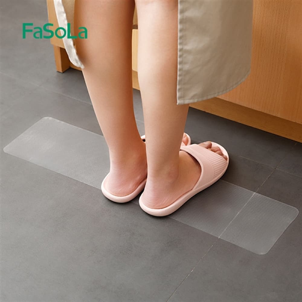 FaSoLa-DIY-Cuttable-Textured-PEVA-Anti-Slip-Strips---Transparent-5x300cm-1