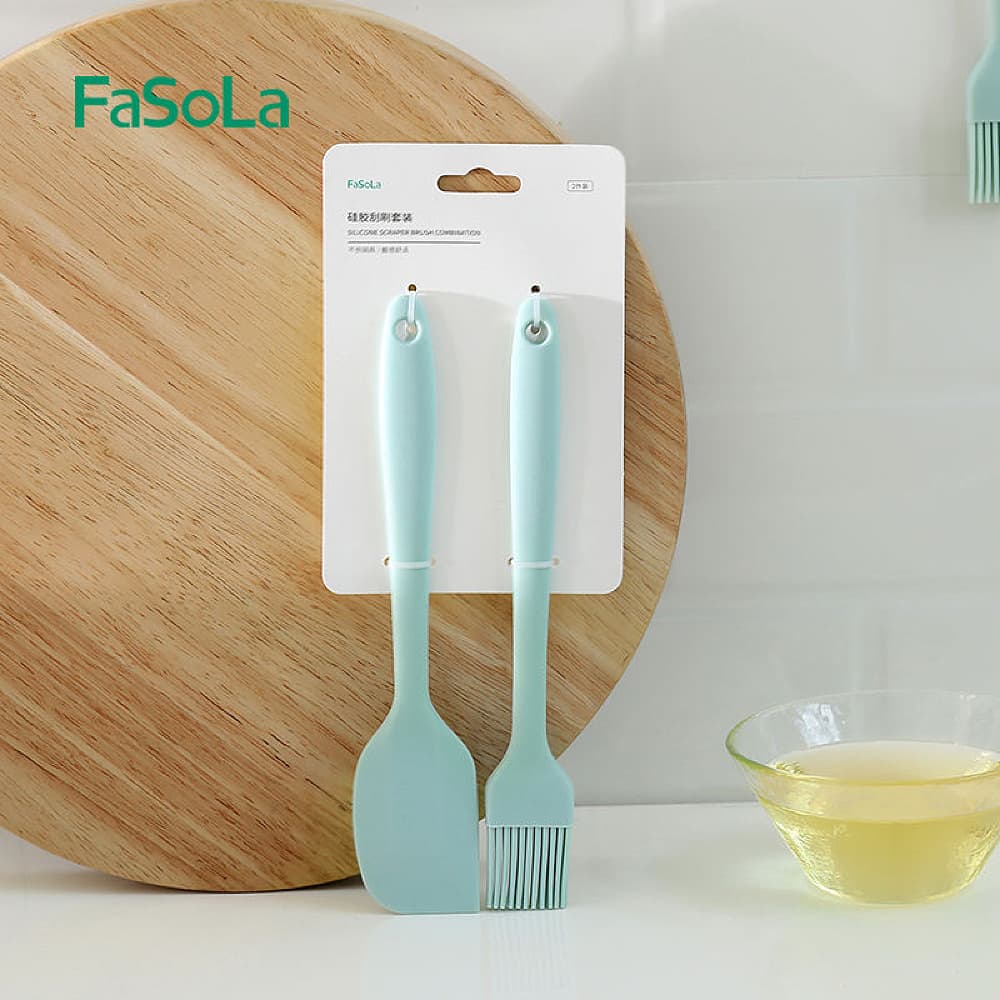 FaSoLa-Silicone-Brush-and-Spatula-Set---Olive-Green-1