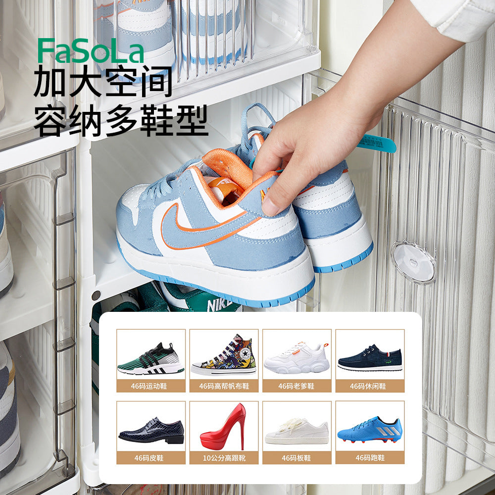 FaSoLa-Foldable-Shoe-Box---White,-6-Layers-1