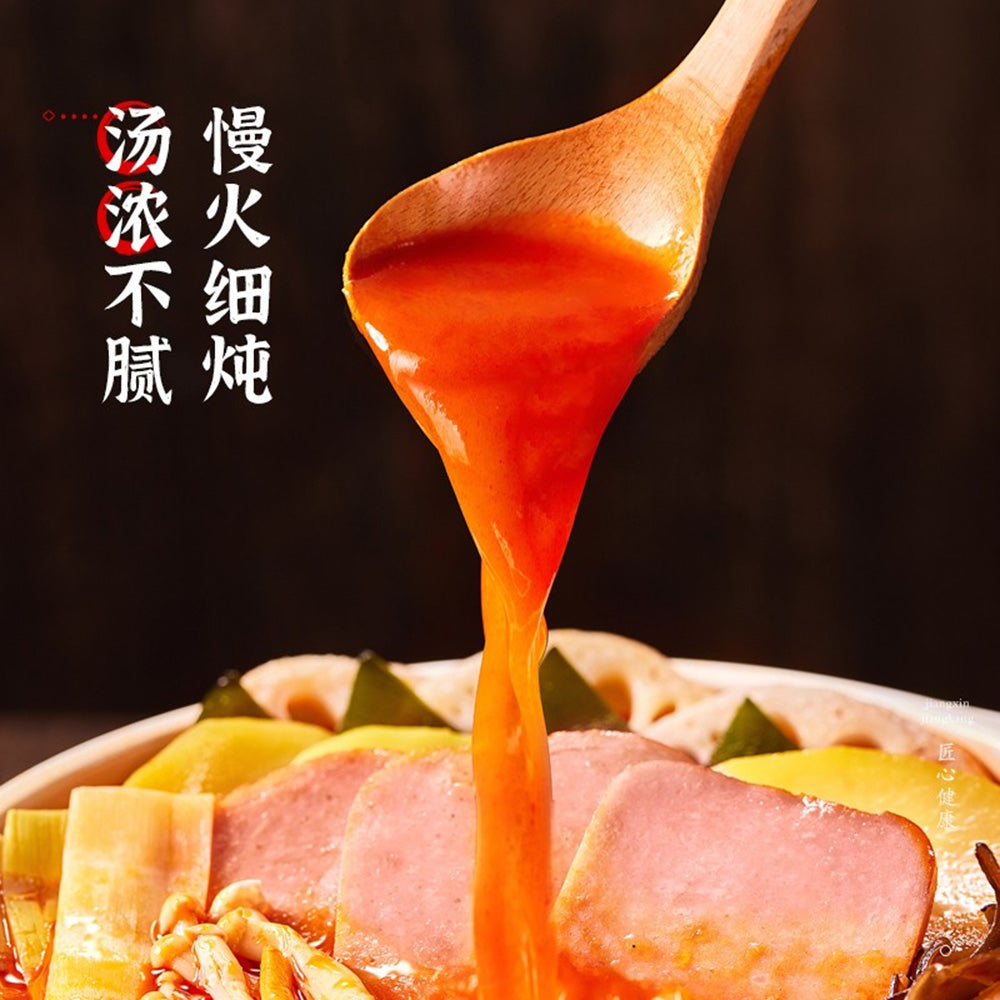 Xiangjuhuan-Cantonese-Sausage-and-Luncheon-Meat-Set---Zibo-BBQ-Flavor-Instant-Hot-Pot---285g-1