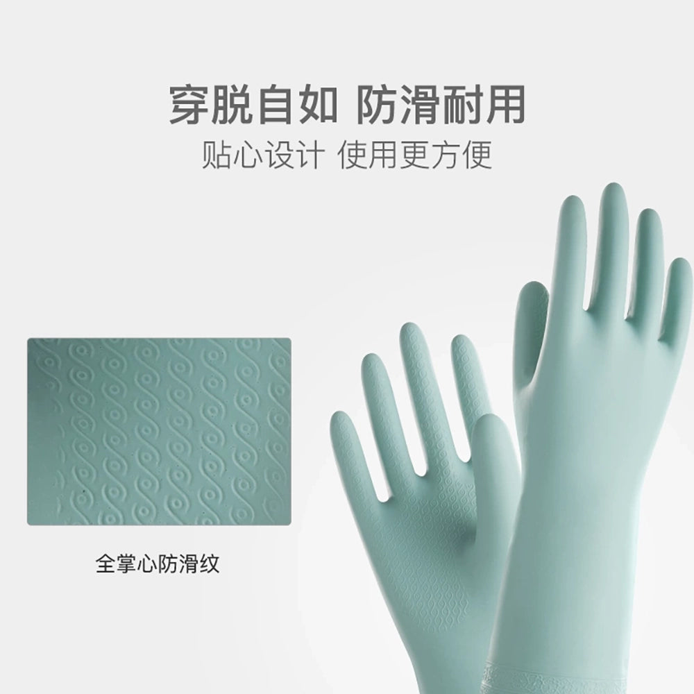 Lifease-Household-Cleaning-Gloves---Mist-Green,-Size-L-1