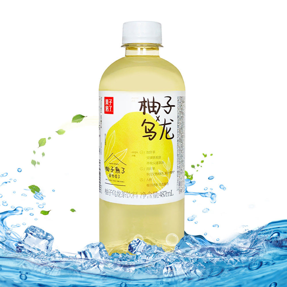 Guozishuole-Yuzu-Oolong-Tea---487ml-X2-1