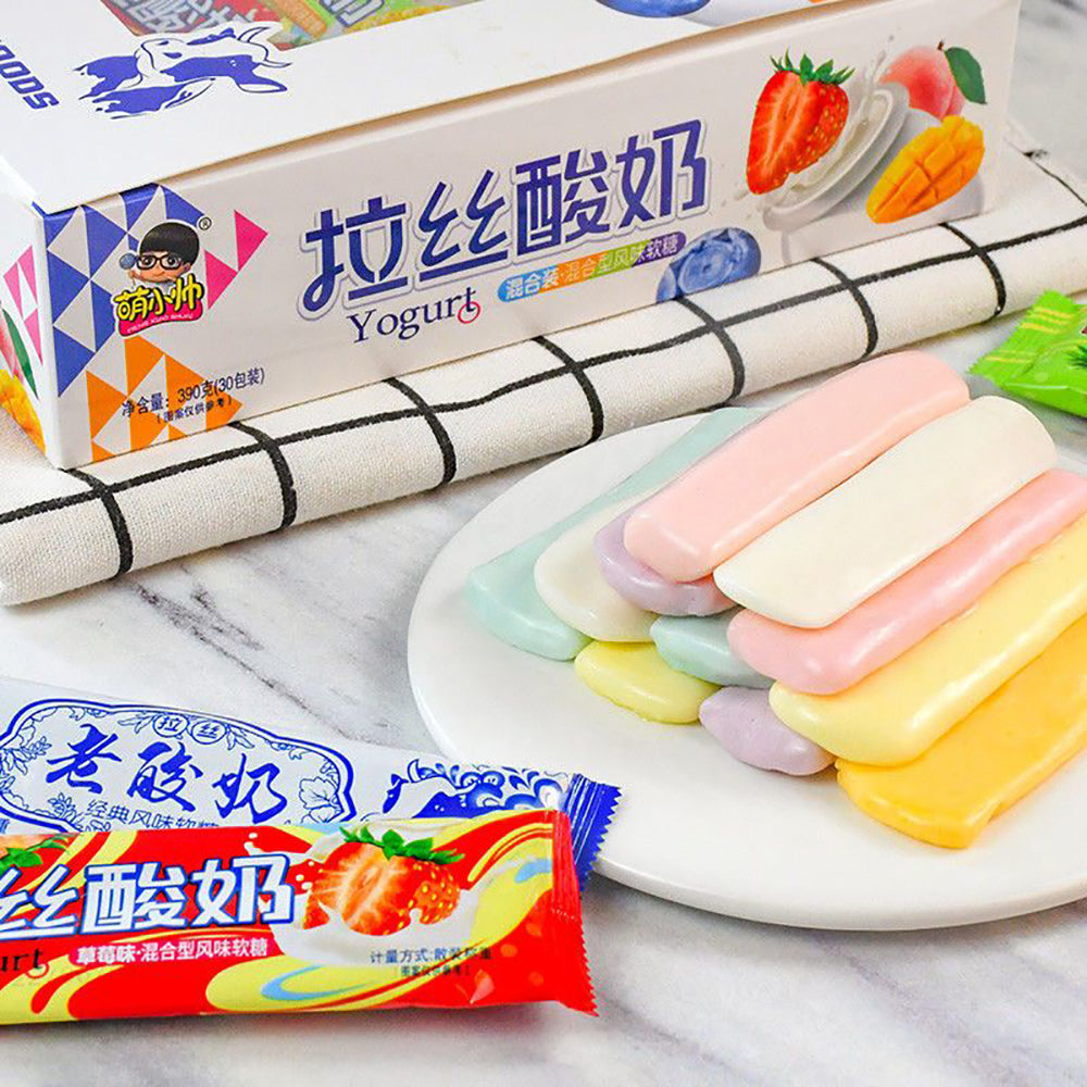 Meng-Xiaoshuai-Yogurt-Taffy-Candy-Assortment---390g-1