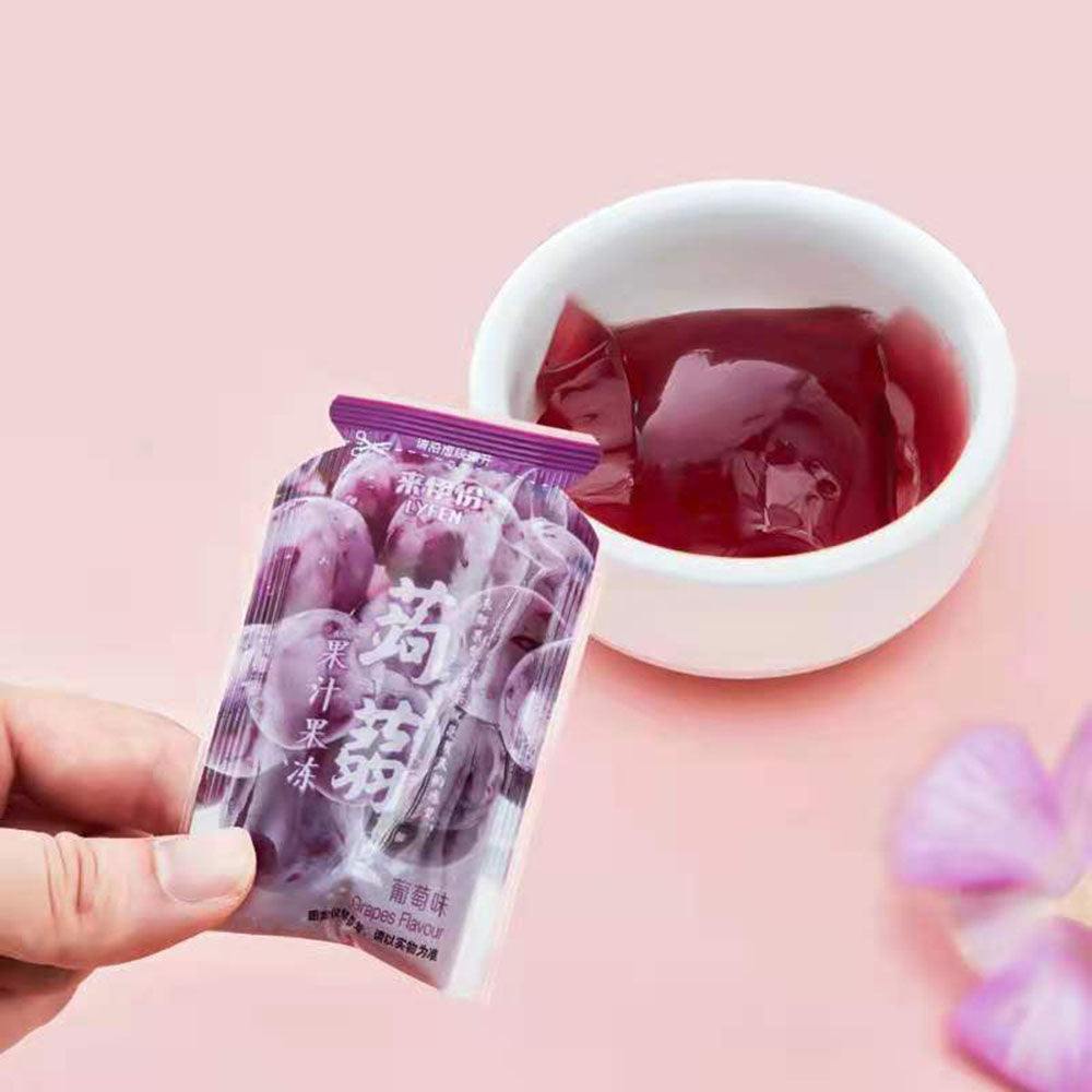 Laiyifen-Konjac-Fruit-Juice-Jelly,-Grape-Flavor,-120g-1