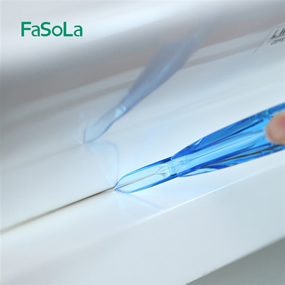 FaSoLa-Multi-Functional-Kitchen-Plastic-Stain-Scraper---Blue,-18*2.3*1.3cm-1