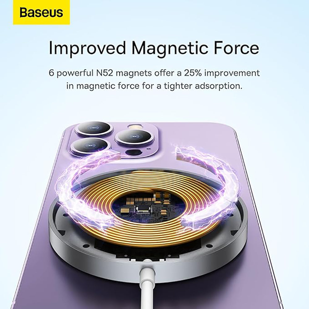 Baseus-Mini3-Magnetic-Wireless-Charger-15W---Silver-1