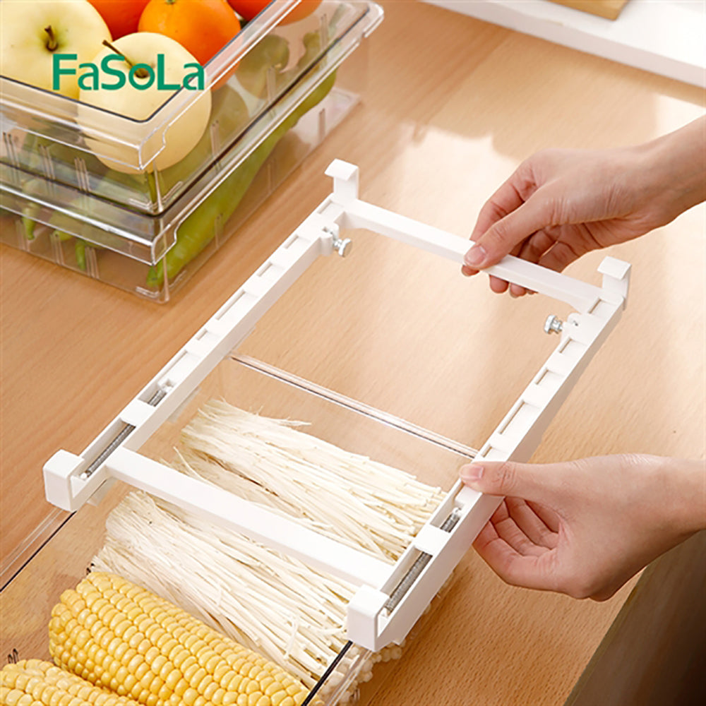 FaSoLa-Transparent-Fridge-Drawer-Storage-Box-30.5*20*9.5cm-1