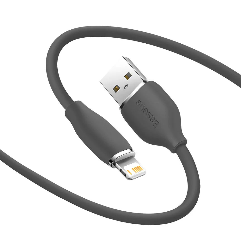 Baseus-Liquid-Silicone-Fast-Charging-Cable-USB-to-iP-2.4A-1.2m-Black-1